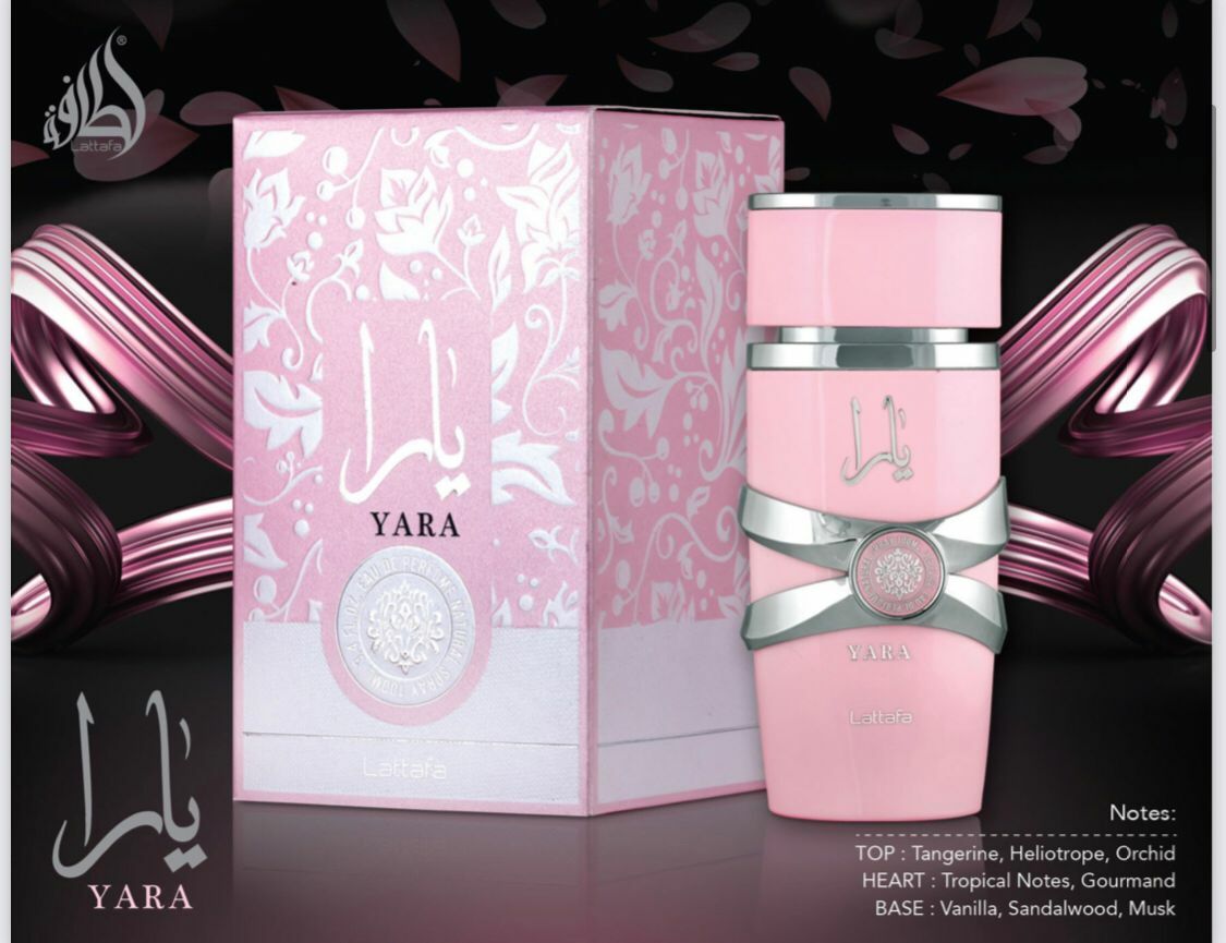 Lattafa Yara Eau de parfum Spray captivating scent 3.4oz (100ml)