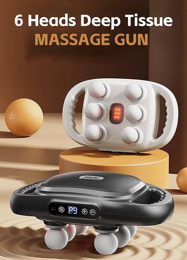 6 Head Massage Gun Pro Deep Relief